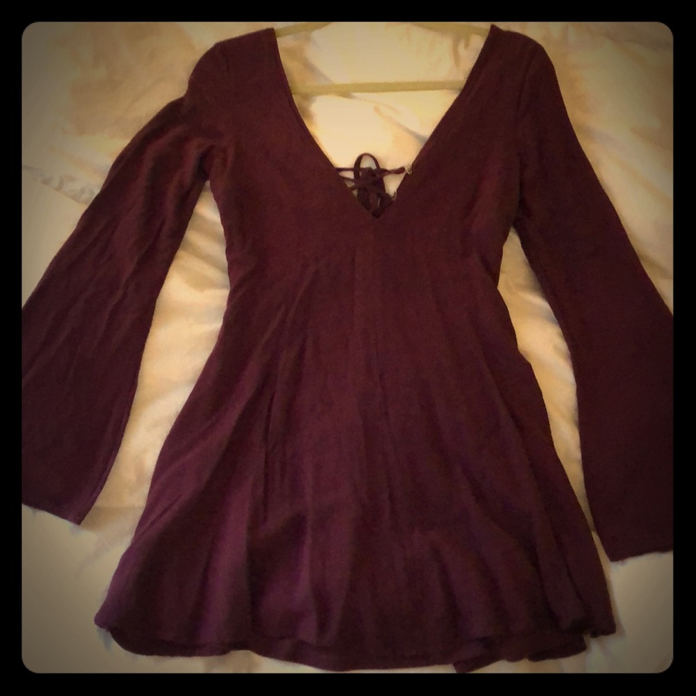 Maroon dress